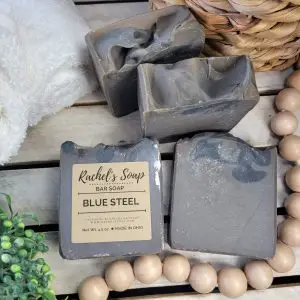 Blue Steel Bar Soap