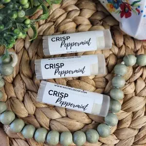 Crisp Peppermint Lip Balm
