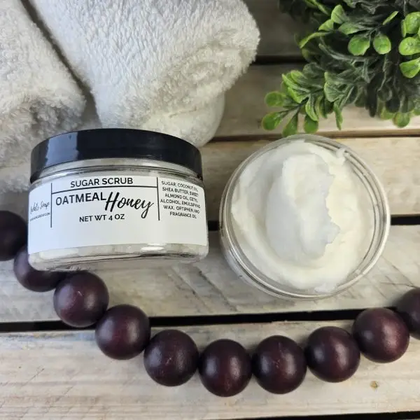 Oatmeal Honey Sugar Scrub
