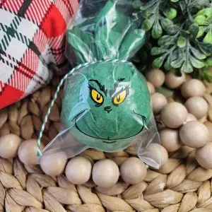 The Grinch Bath Bomb