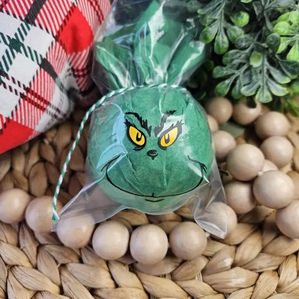 The Grinch Bath Bomb