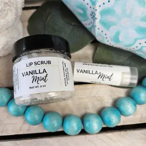 Vanilla Mint Lip Scrub Set