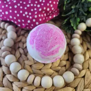 Black Raspberry Vanilla Bath Bomb